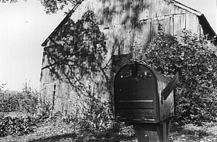 Mailbox & barn